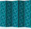 Paravento-Geometric-Turquoise-II-[Room-Dividers]