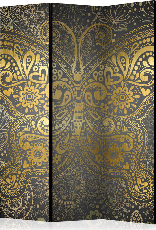 Paravento-Golden-Butterfly-[Room-Dividers]