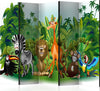 Paravento-Jungle-Animals-II-[Room-Dividers]