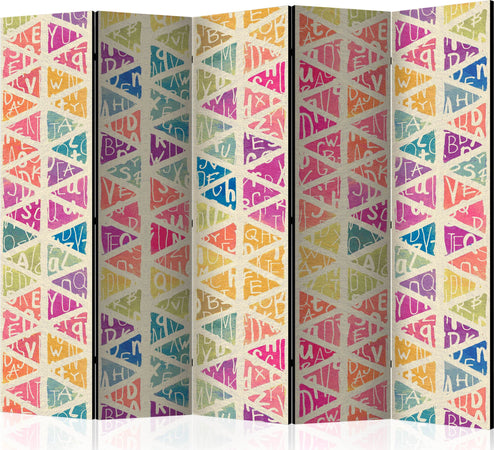 Paravento-Letters-and-Triangles-II-[Room-Dividers]