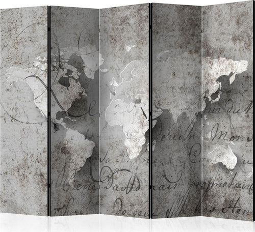 Paravento-Map-and-letter-II-[Room-Dividers]