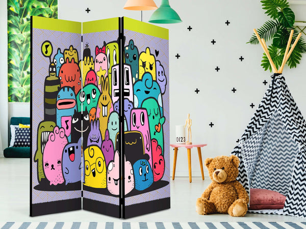 Paravento-Monsters-from-3rd-C-Grade-[Room-Dividers]