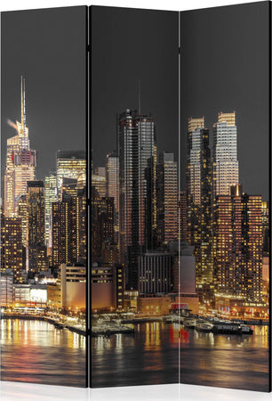 Paravento-New-York-at-Twilight-[Room-Dividers]