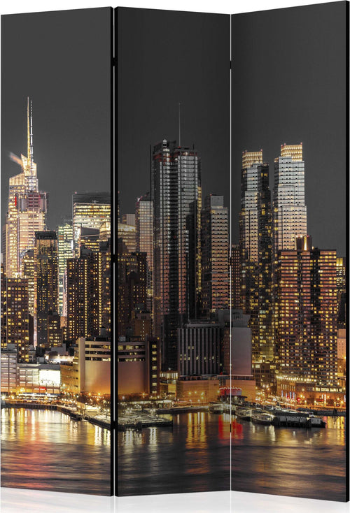 Paravento-New-York-at-Twilight-[Room-Dividers]