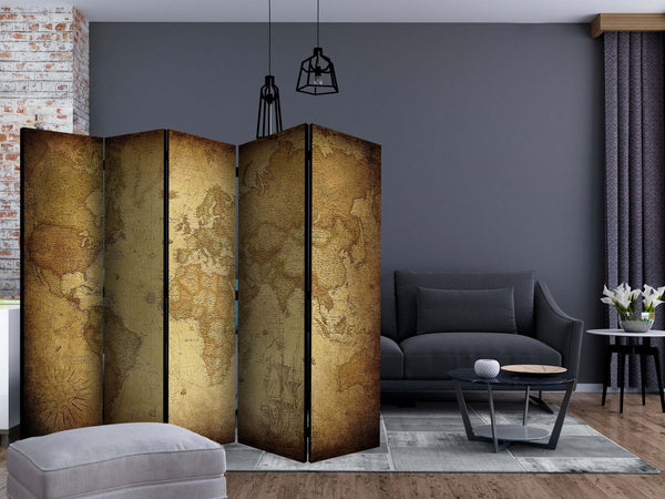 Paravento-Old-map-II-[Room-Dividers]