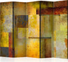 Paravento-Orange-Hue-of-Art-Expression-II-[Room-Dividers]