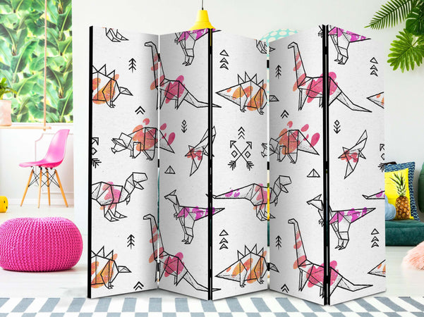 Paravento-Origami-Dinosaurs-II-[Room-Dividers]