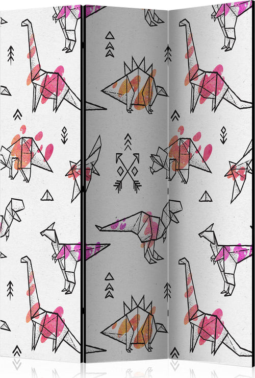 Paravento-Origami-Dinosaurs-[Room-Dividers]