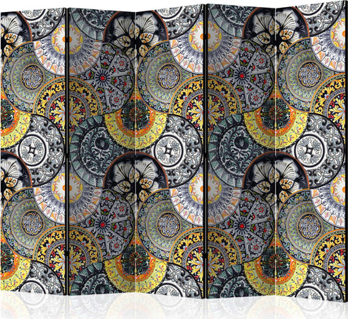 Paravento-Painted-Exoticism-II-[Room-Dividers]
