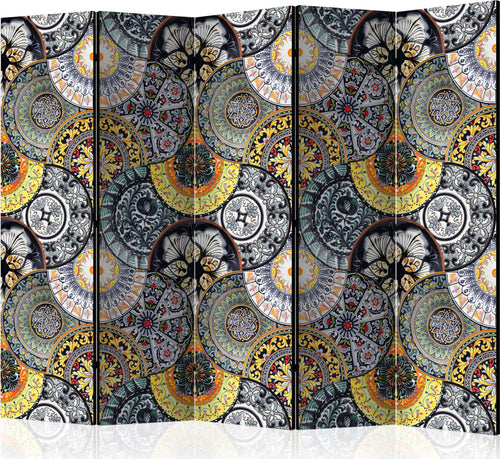 Paravento-Painted-Exoticism-II-[Room-Dividers]