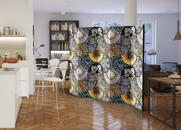 Paravento-Painted-Exoticism-II-[Room-Dividers]