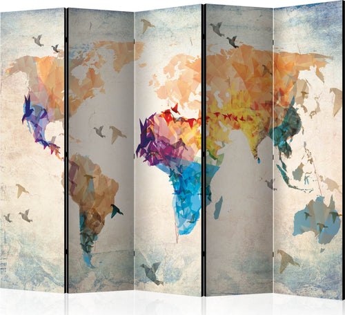 Paravento-Paper-birds-II-[Room-Dividers]