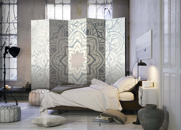Paravento-Paravento:-Mandala-d'inverno-II
