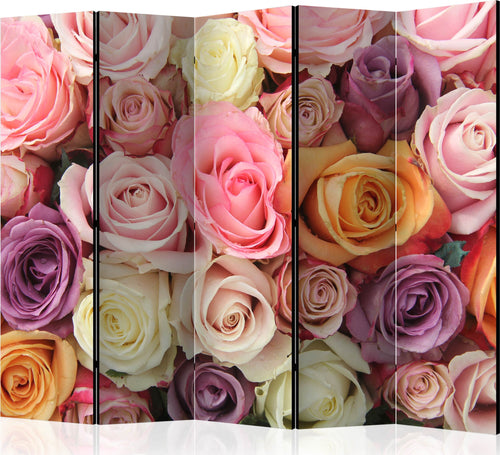 Paravento-Pastel-roses-II-[Room-Dividers]