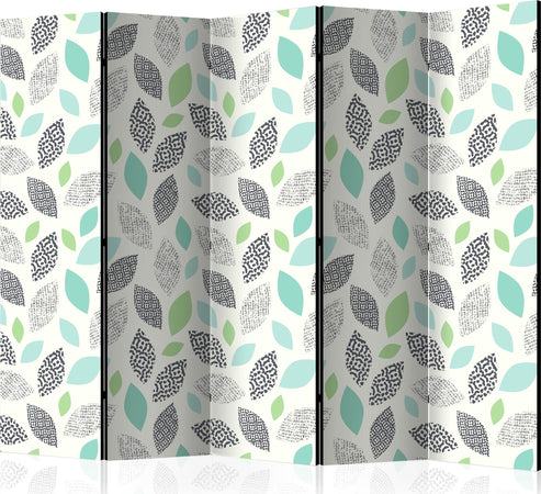 Paravento-Patterned-Leaves-II-[Room-Dividers]