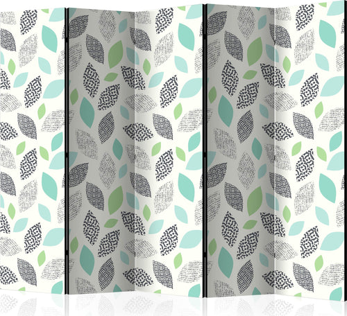 Paravento-Patterned-Leaves-II-[Room-Dividers]