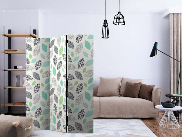 Paravento-Patterned-Leaves-[Room-Dividers]