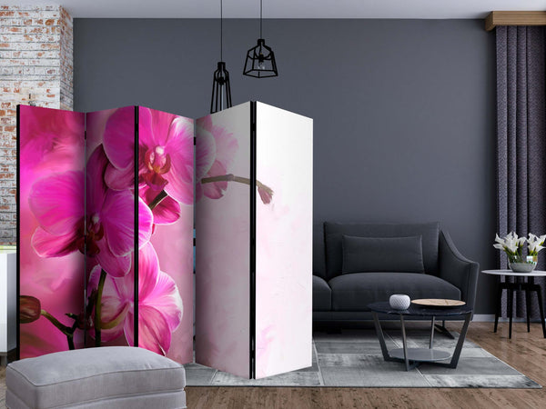 Paravento-Pink-Orchid-II-[Room-Dividers]