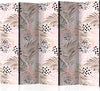 Paravento-Pink-Palm-Leaves-II-[Room-Dividers]