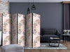 Paravento-Pink-Palm-Leaves-II-[Room-Dividers]