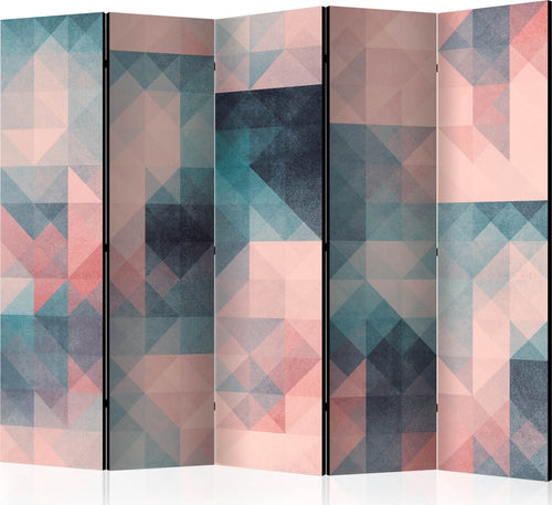 Paravento-Pixels-(Green-and-Pink)-II-[Room-Dividers]