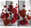 Paravento-Poppies-in-the-Moonlight-II-[Room-Dividers]