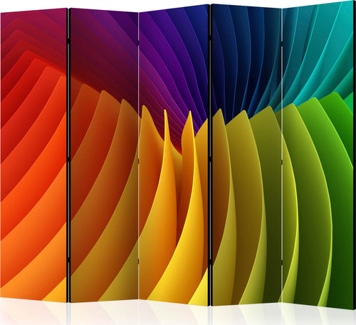 Paravento-Rainbow-Wave-II-[Room-Dividers]