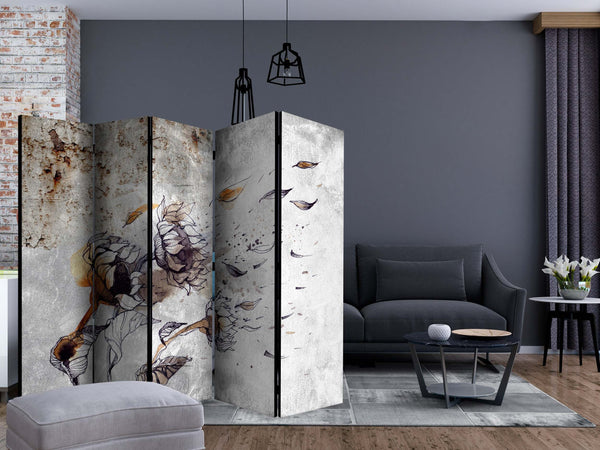 Paravento-Recall-sunflowers-II-[Room-Dividers]