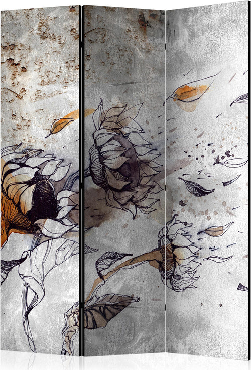 Paravento-Recall-sunflowers-[Room-Dividers]