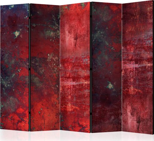 Paravento-Red-Concrete-II-[Room-Dividers]