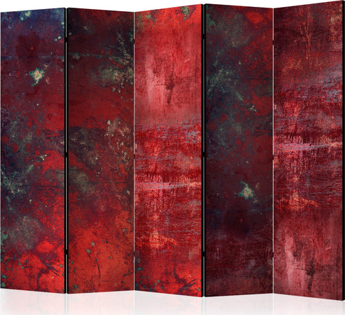 Paravento-Red-Concrete-II-[Room-Dividers]