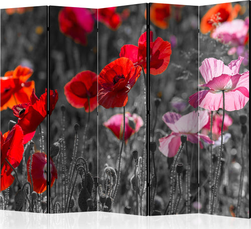 Paravento-Red-Poppies-II-[Room-Dividers]