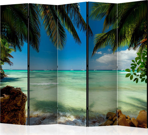 Paravento-Relaxing-on-the-beach-II-[Room-Dividers]