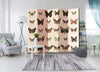 Paravento-Retro-Style:-Butterflies-II-[Room-Dividers]