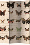 Paravento-Retro-Style:-Butterflies-[Room-Dividers]