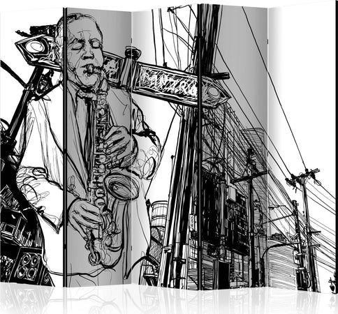 Paravento-Saxophone-recital-on-Broadway-II-[Room-Dividers]