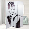 Paravento Separe Divisorio Con 3 Pannelli 180x120cm Stampa F R Audrey Hepburn Casa e cucina/Arredamento/Camera da letto/Paraventi Trade Shop italia - Napoli, Commerciovirtuoso.it