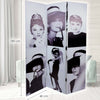 Paravento Separe Divisorio Con 3 Pannelli 180x120cm Stampa F R Audrey Hepburn Casa e cucina/Arredamento/Camera da letto/Paraventi Trade Shop italia - Napoli, Commerciovirtuoso.it