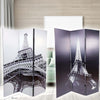 Paravento Separe Divisorio Con 3 Pannelli 180x120cm Stampa Fronte Retro Parigi Casa e cucina/Arredamento/Camera da letto/Paraventi Trade Shop italia - Napoli, Commerciovirtuoso.it