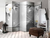 Paravento-Silver-Abstract-II-[Room-Dividers]