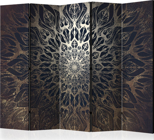 Paravento-Spider-Web-(Brown)-II-[Room-Dividers]