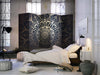 Paravento-Spider-Web-(Brown)-II-[Room-Dividers]