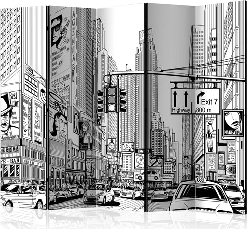 Paravento-Street-in-New-York-city-II-[Room-Dividers]