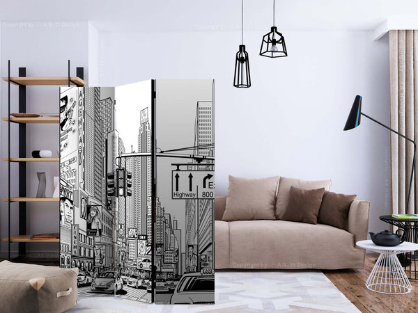 Paravento-Street-in-New-York-city-[Room-Dividers]