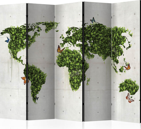 Paravento-The-butterfly-garden-II-[Room-Dividers]