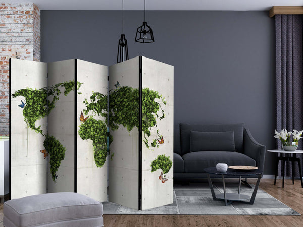 Paravento-The-butterfly-garden-II-[Room-Dividers]