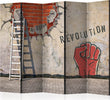Paravento-The-invisible-hand-of-the-revolution-II-[Room-Dividers]