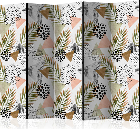Paravento-Tropical-Geometry-II-[Room-Dividers]