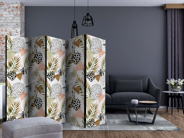 Paravento-Tropical-Geometry-II-[Room-Dividers]