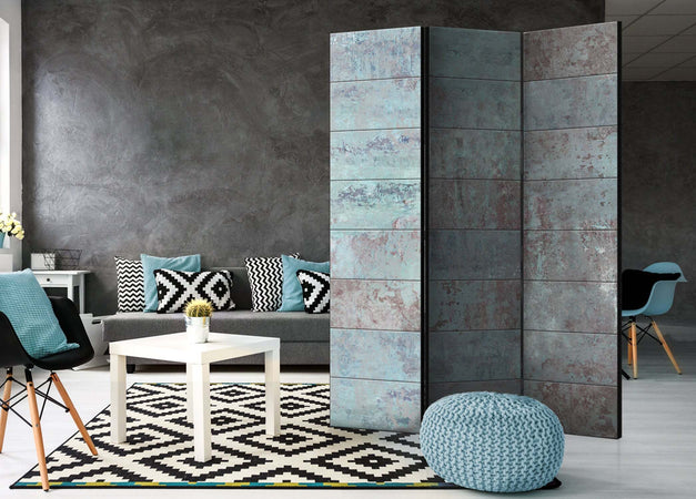 Paravento-Turquoise-Concrete-[Room-Dividers]